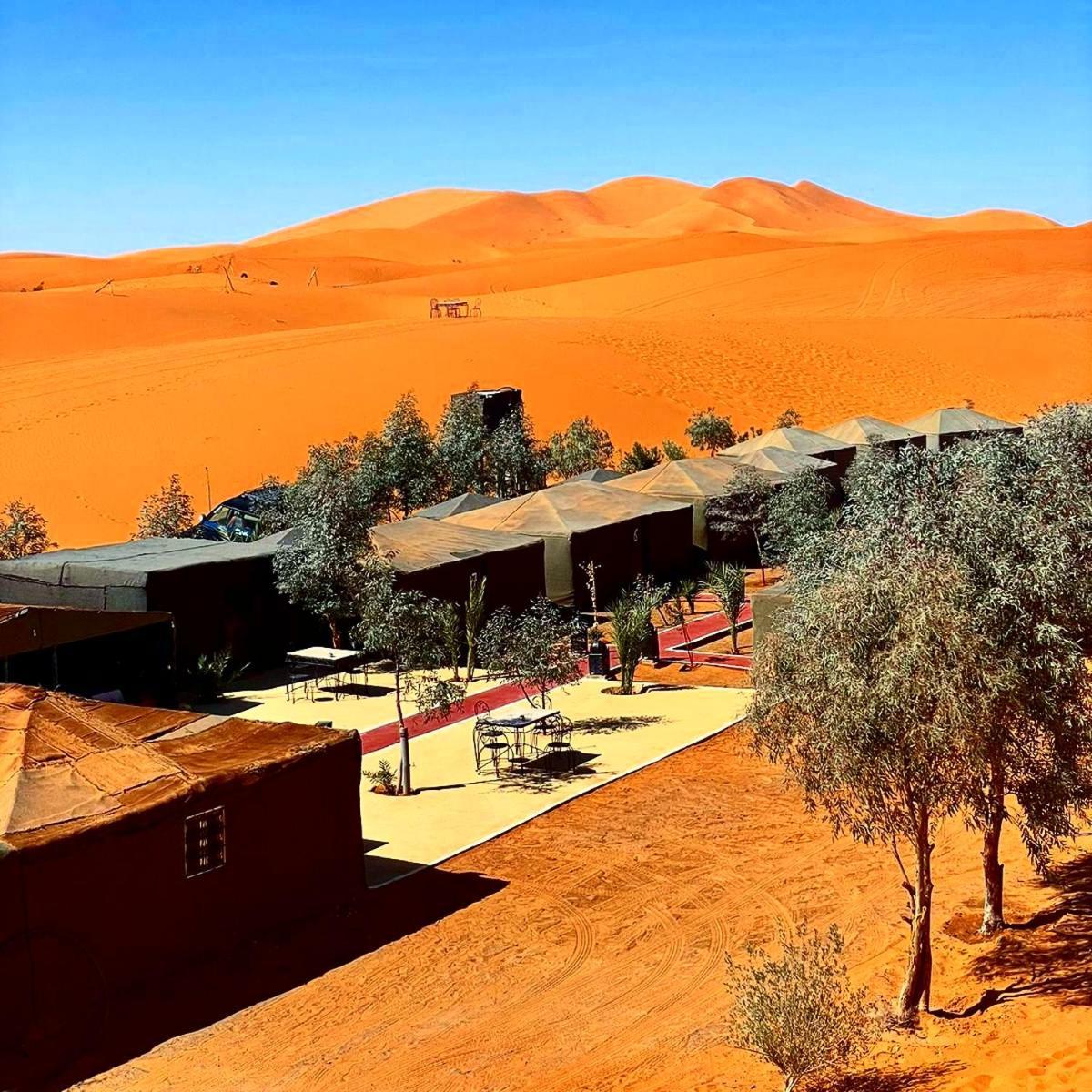 Mustapha Camp Merzouga Hotel ภายนอก รูปภาพ